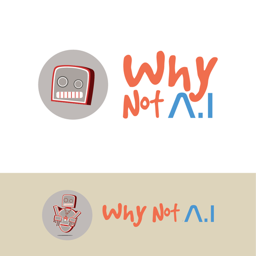 Comedy logo with the title 'Why Not A.I'