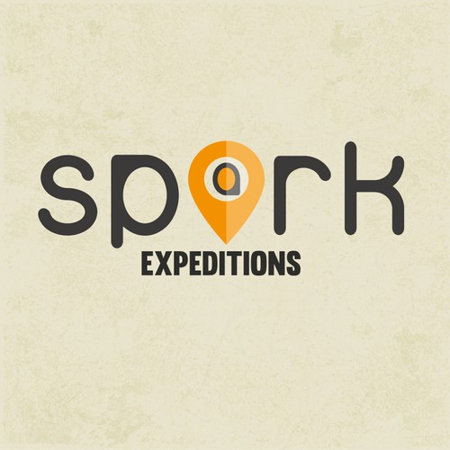 Dutch logo with the title 'Logo for a travel expeditions company'