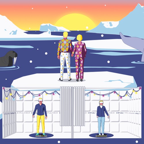 Seal design with the title 'Artic VR '