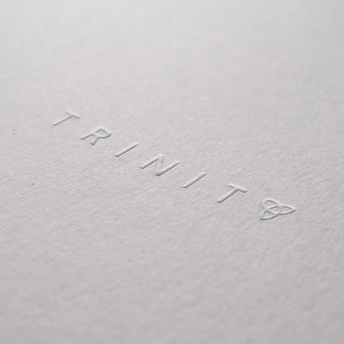 Paper design with the title 'Logo for Trinity Chruch'