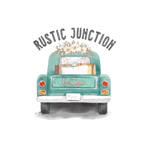 Boutique design with the title 'Hand drawn Logo for a Boutique'