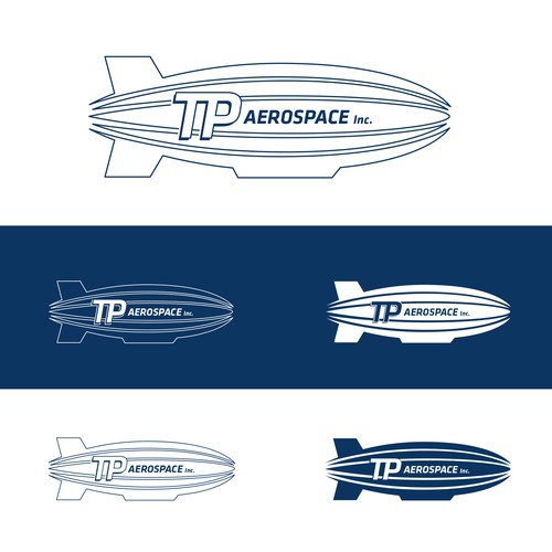 Catchy design with the title 'Logo for TP AEROSPACE INC.'