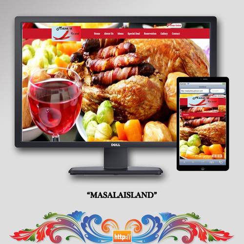 HTML5 website with the title 'Croporate Website'