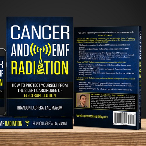 Medical book cover with the title 'Book cover for a Cancer Survivor'