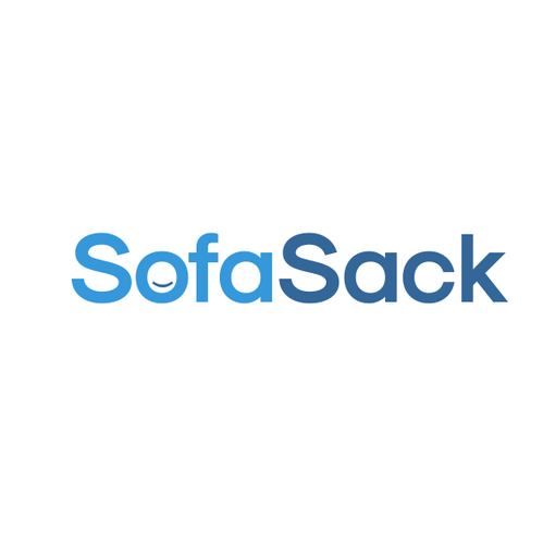 Chair logo with the title 'Great logo for SofaSack'