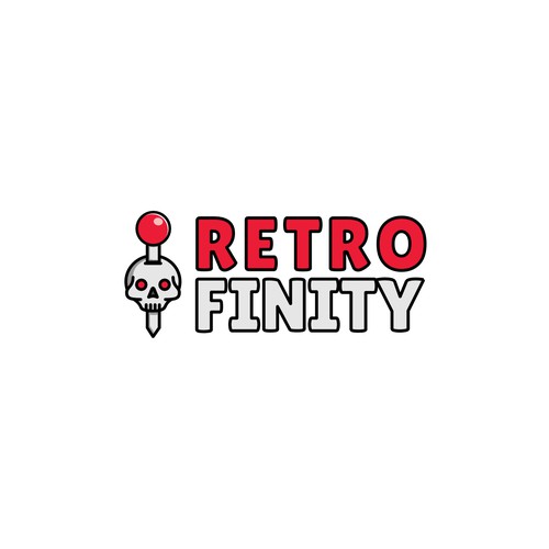 Pinball logo with the title 'Logo for retro game studios'