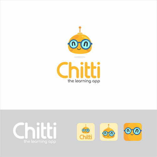 Gentle logo with the title 'simple mascot that is gentle and friendly'