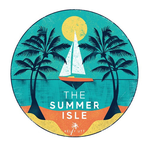 California design with the title 'The Summer Isle'