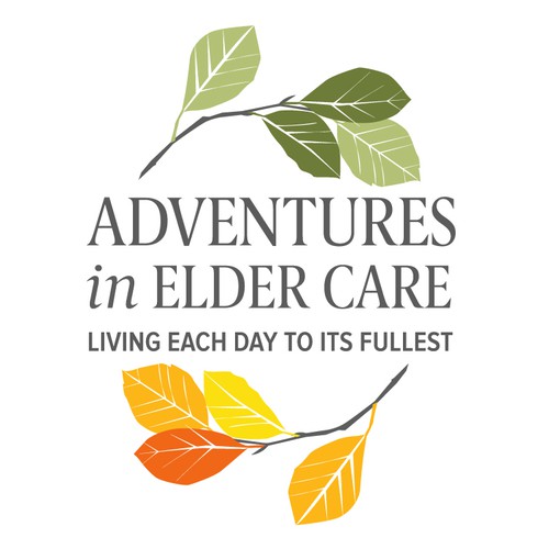 Senior living design with the title 'Logo for a home care agency for seniors'