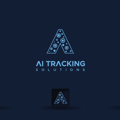 Software logo with the title 'AI Logo Artificial Intelligence'