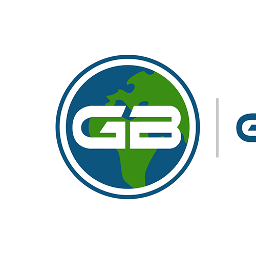 Blender logo with the title 'International Tech Consulting Logo'