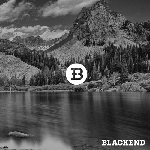 Outdoor logo with the title 'Blackend'