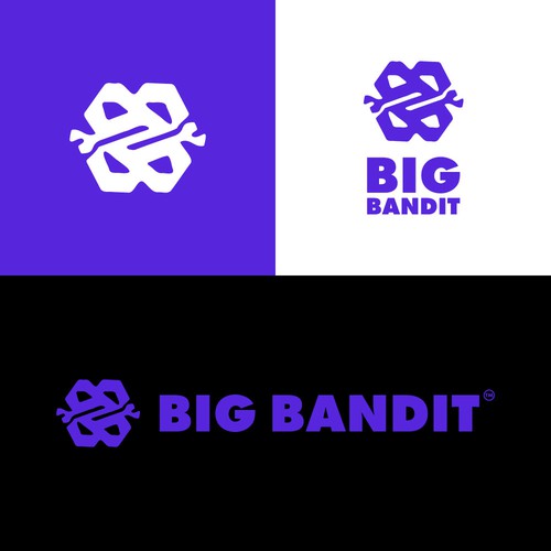 Bandit logo with the title 'Big Bandit Logo'