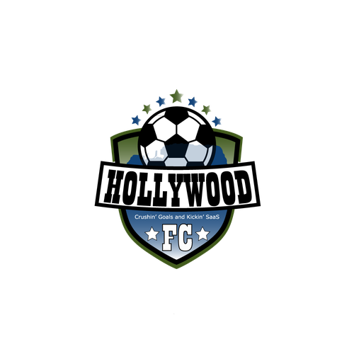 Hollywood logo with the title 'HOLLYWOOD FC'