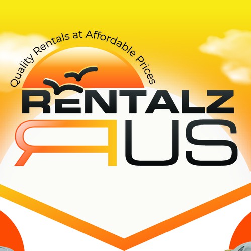 Landscape design with the title 'logo & flyer'