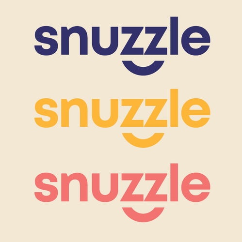 Clothing logo with the title 'Snuzzle'