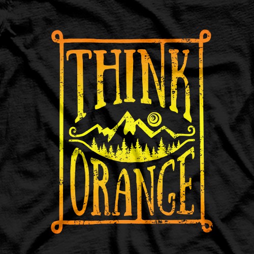 California design with the title 'Think Orange '