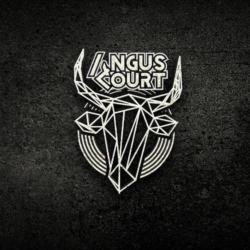Isometric logo with the title 'Angus Court'