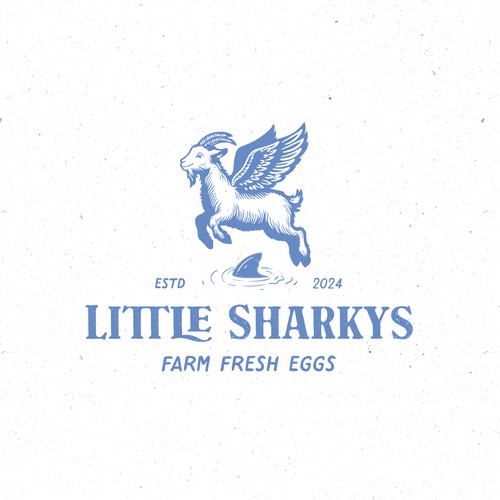 Egg logo with the title ' illustrated logo'
