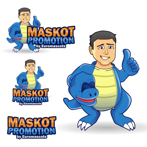 Cosplay logo with the title 'Logo for MASKOT PROMOTION'