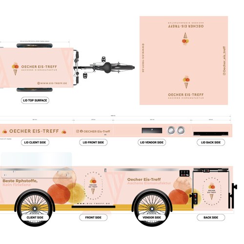 Frozen design with the title ' Design Kick Ass Challenge Coin for Firefighters'