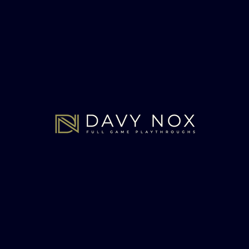 Transparent background YouTube logo with the title 'Davy Nox'