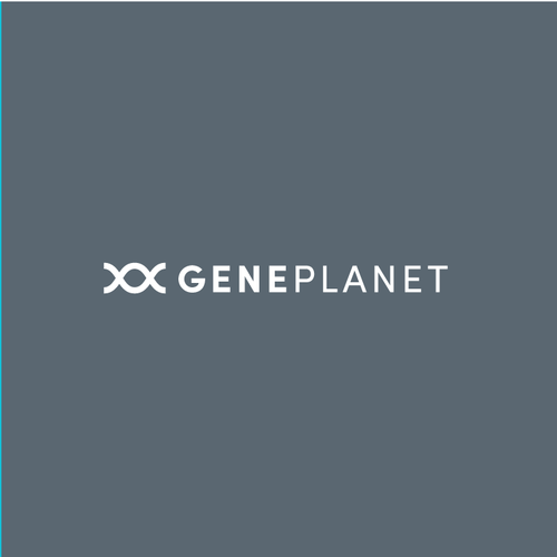 Genetics logo with the title 'Logo design for pharmaceutical company '