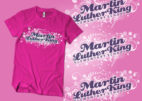 School t-shirt with the title 'Students across America '