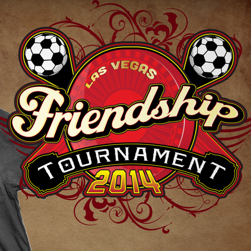 Vegas design with the title 'Las Vegas Soccer Tournament Logo Contest'
