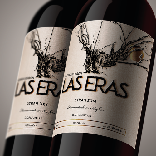 Premium label with the title 'Premium wine label '