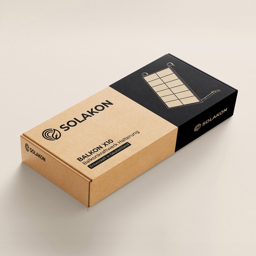 Technology packaging with the title 'Craft product packaging '