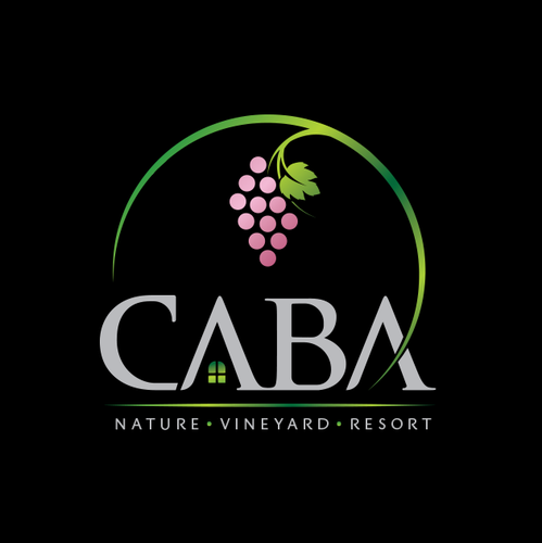 Vineyard design with the title 'Caba'