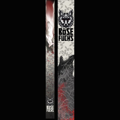 Guitar artwork with the title 'Bose fuchs belt'