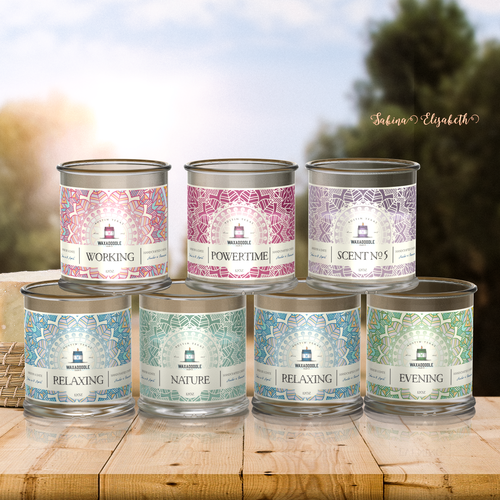 Branding label with the title 'The design of a strongly feel need to go that direction to do something awesome'