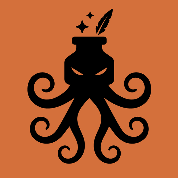 Octopus design with the title 'Publishing Logo Proposal'