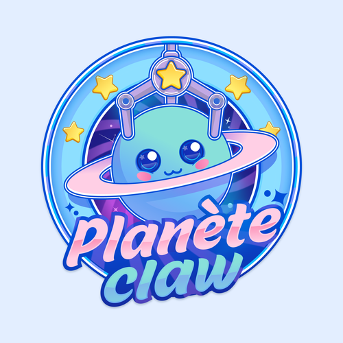 Kawaii logo with the title 'Planete Claw'