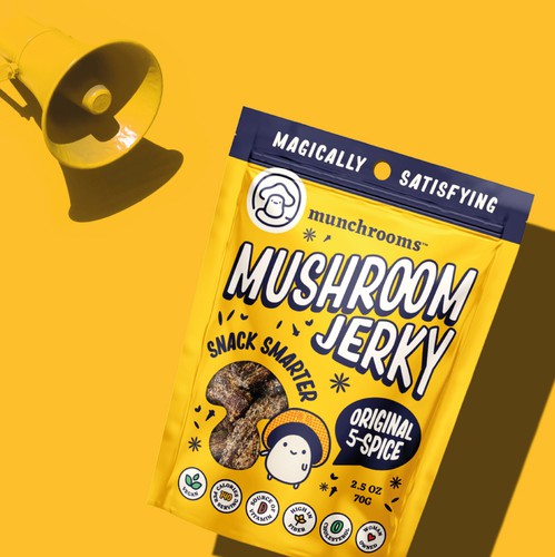 Fun packaging with the title 'Snack Smarter⚡️'