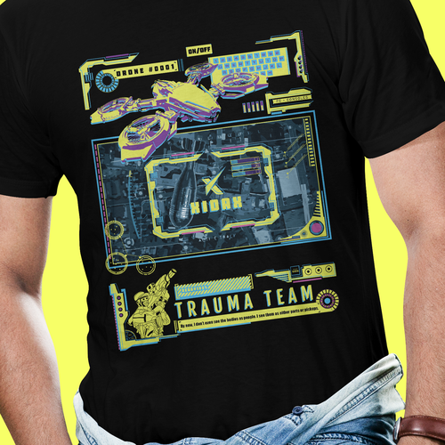 Awesome t-shirt with the title 'Trauma Team'