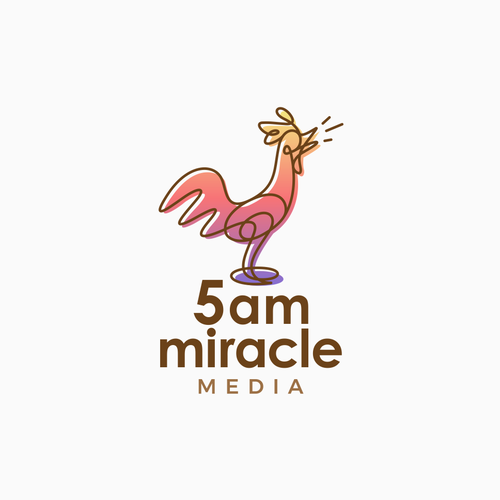 Voice logo with the title 'A logo concept for an audio and podcast production company'