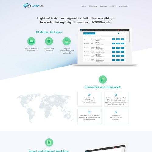 Software design with the title ' A fast-growing SaaS company wants to upgrade from a start-up website to a corporate one'