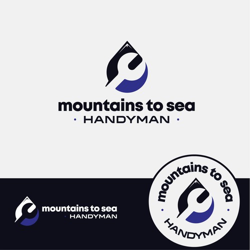 Handyman logo with the title 'logo for private handyman'