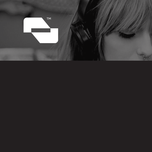 Headphone logo with the title '[-] negative, Headphone Brand'