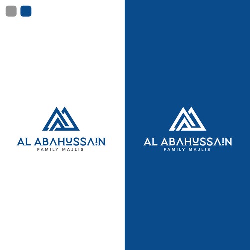 Family business logo with the title 'Al Abahussain Logo concept'