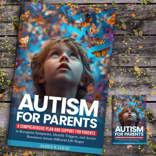 Parenting book cover with the title 'AUTISM FOR PARENTS'