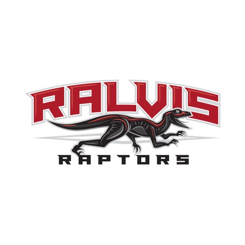 Raptor design with the title 'Proposed logo'