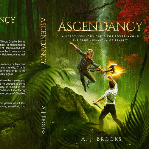 Forest book cover with the title 'Ascendancy'