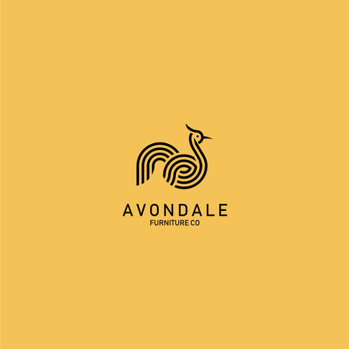 Tidy design with the title 'Avondale Furniture Co.'