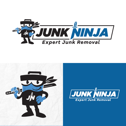 Junk design with the title 'Junk Ninja'