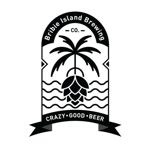 Beer brand with the title 'Beer company logo'