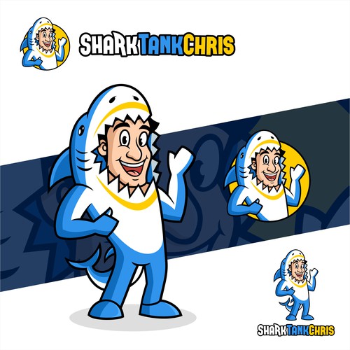 Shark design with the title 'Shark Tank Chris'